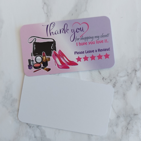 Thank you cards & Stickers - Picture 4 of 7